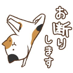 [LINEスタンプ] 踊る敬語ネコ