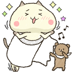 [LINEスタンプ] ねこっとペーパー