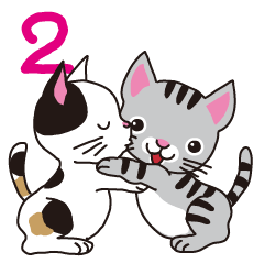 [LINEスタンプ] キュートキャット2