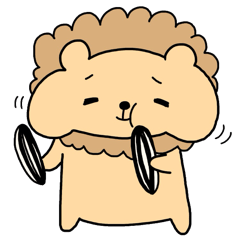 [LINEスタンプ] ハム☆LION