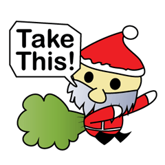 [LINEスタンプ] Nicholo,Santa Dwarf from Claus Hill (EN)