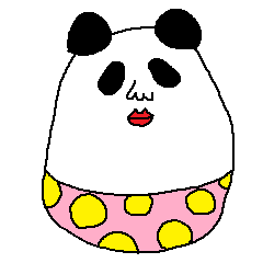 [LINEスタンプ] ぱんつパンダ