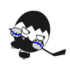 [LINEスタンプ] クロタマくん