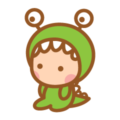 [LINEスタンプ] Little Monster's Adventureの画像（メイン）