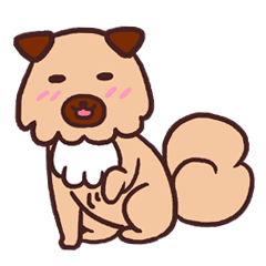 [LINEスタンプ] 博多のミックス犬「マイケル」2