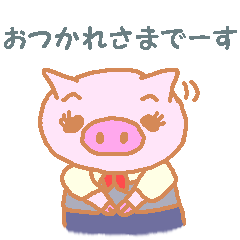 [LINEスタンプ] OLトン子の画像（メイン）