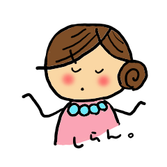 [LINEスタンプ] となりのももかさん