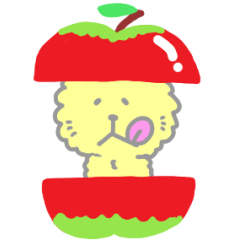 [LINEスタンプ] もこぺろくん