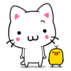 [LINEスタンプ] ミルクとピーやんの画像（メイン）