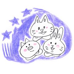 [LINEスタンプ] ももくりさんねん かきはちねん