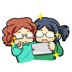 [LINEスタンプ] シースターズ