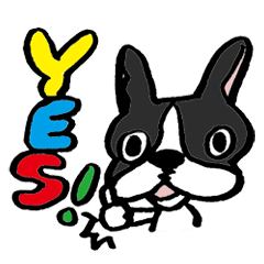 [LINEスタンプ] Jam！フレンチブルドッグのジャムの画像（メイン）