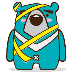 [LINEスタンプ] 2WBearの画像（メイン）