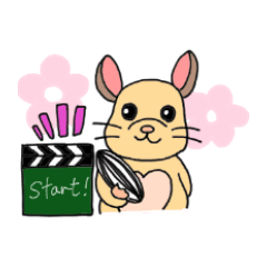 [LINEスタンプ] 実力演技派ハム優ぽぬ