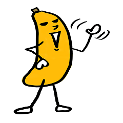 [LINEスタンプ] BANANA-MANの画像（メイン）