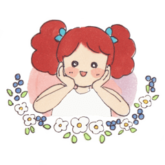 [LINEスタンプ] pinup meの画像（メイン）