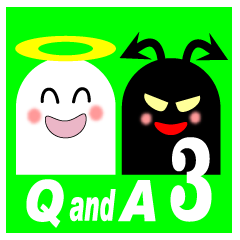 [LINEスタンプ] Q＆A No.3