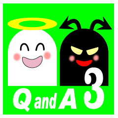 [LINEスタンプ] Q＆A No.3の画像（メイン）