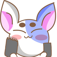 [LINEスタンプ] キツネコ