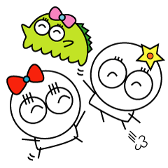 [LINEスタンプ] 上を目指せ！