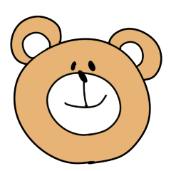 [LINEスタンプ] やる気なしクマさん