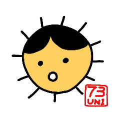 [LINEスタンプ] 73uni