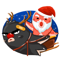 [LINEスタンプ] 卓クリスマスの楽しみ