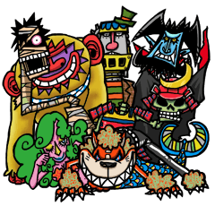 [LINEスタンプ] MONSTER 7+の画像（メイン）