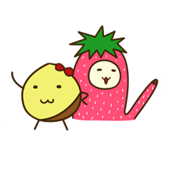 [LINEスタンプ] Chestnut Kingdom