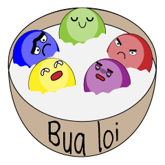 [LINEスタンプ] Bua-loi