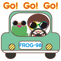 [LINEスタンプ] Frog is here (Part IV)