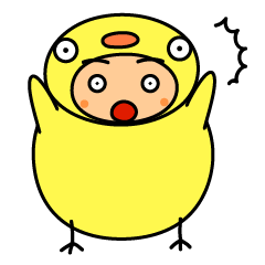 [LINEスタンプ] かわいいひよこさんの画像（メイン）