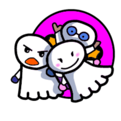 [LINEスタンプ] てるてる一家の人々