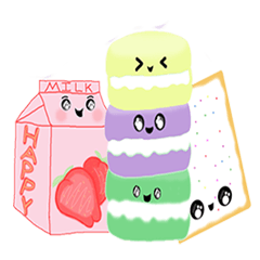 [LINEスタンプ] Sweet Treatsの画像（メイン）