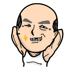 [LINEスタンプ] Four old man