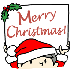 [LINEスタンプ] Merry Christmas around the world