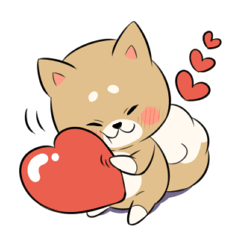 [LINEスタンプ] しば犬まろ