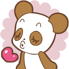 [LINEスタンプ] パラパラぱんだ