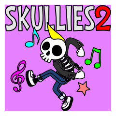 [LINEスタンプ] SKULLIES 2の画像（メイン）