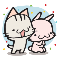 [LINEスタンプ] Happy Go Lucky ！