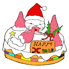 [LINEスタンプ] ローラ2梅太郎 クリスマス＆お正月