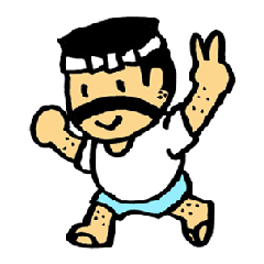 [LINEスタンプ] 癒しのおじさんの画像（メイン）