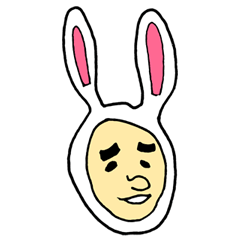 [LINEスタンプ] うさぎやろうの画像（メイン）