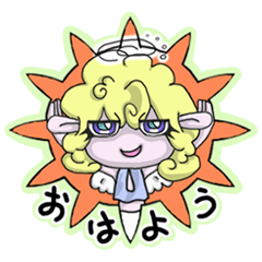 [LINEスタンプ] 悪魔子と天使子 2