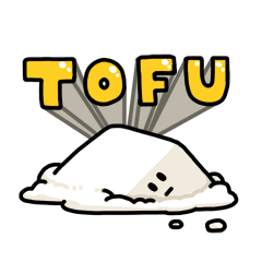 [LINEスタンプ] TOFUさんスタンプ