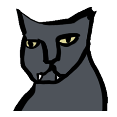 [LINEスタンプ] ブサ猫馬場男