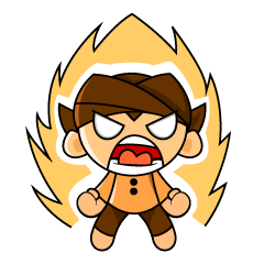 [LINEスタンプ] Blangkon boy