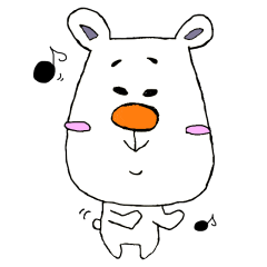 [LINEスタンプ] 伊予くま君