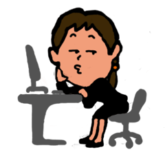 [LINEスタンプ] 新人さん