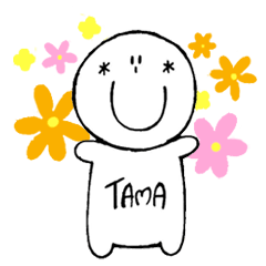 [LINEスタンプ] しらたまのたまの画像（メイン）